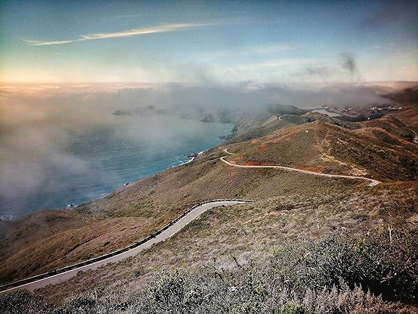 Mountain Road along Ocean Cluff