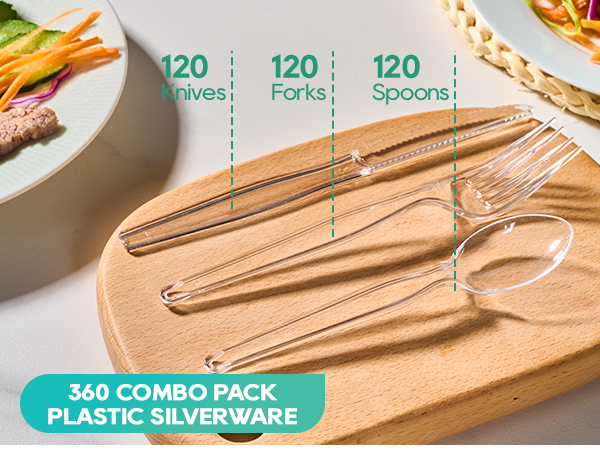 plastic silverware
