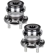 ECCPP Replacement for Pair of 2 New Complete Rear Wheel Hub Bearing Assembly for Subaru Outback I...