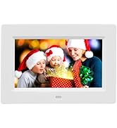 7 Inch Digital Picture Frame IPS Display with Remote Control USB SD Card Supported Digital Photo ...