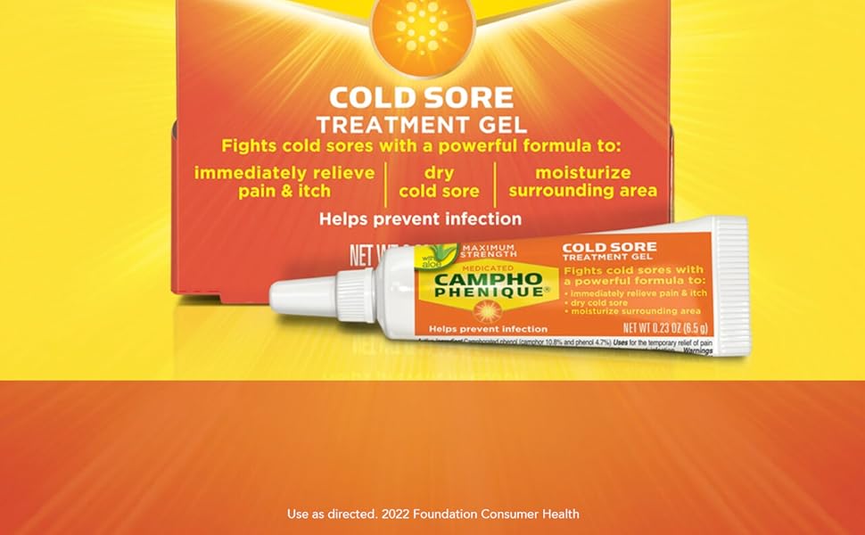 Cold Sore Treatment Gel
