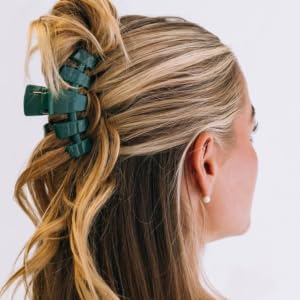 teleties mistletoe holiday hair clip
