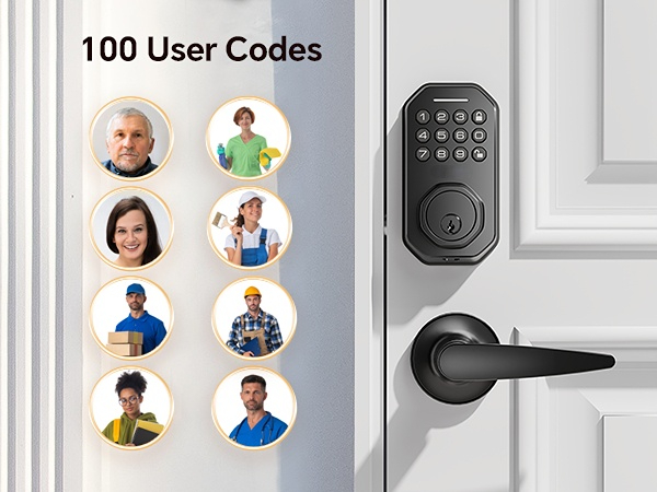 keyless entry door lock