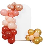 Peomeise 6FT Wedding Arch Cover,White Arch Backdrop Cover Stretchy Spandex Backdrop Stand Covers ...