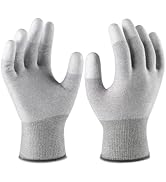 ThxToms ESD Anti Static Gloves, High Resistance Carbon Fiber Protects Your Computer Safe