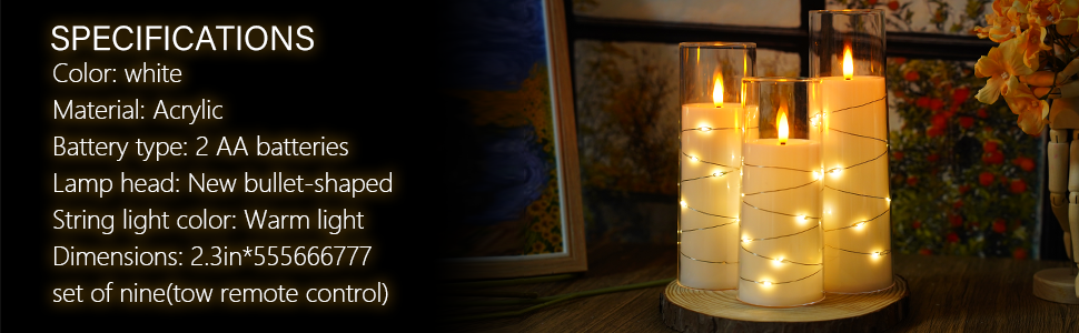 flameless christmas candles flameless candles with timer thanksgiving candles for table