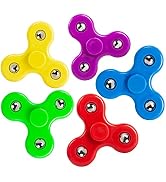 YOLOPLUS+ 5 Pcs Fidget Spinner Toys for Kids,Mini Size Hand Fidget Toys Anxiety Stress Relief Red...