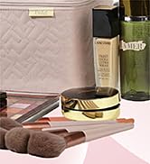 NISHEL Large Double Layer Travel Makeup Bag Women, Large Cosmetic Case, Organizer for Travel-Size...