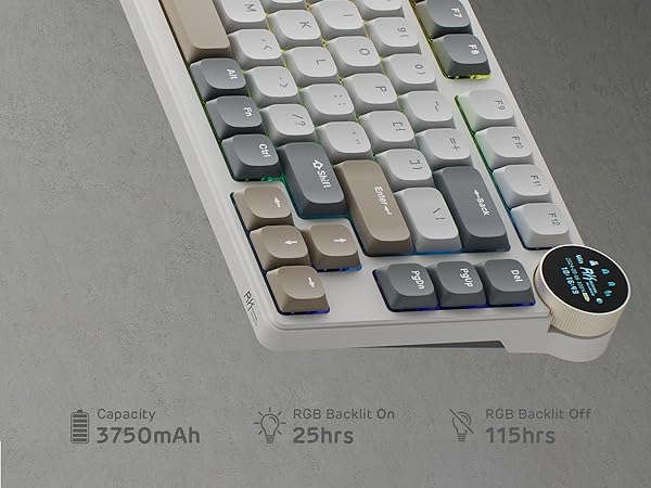 wireless gaming keyboard mechanical keyboard wireless bluetooth gaming keyboard