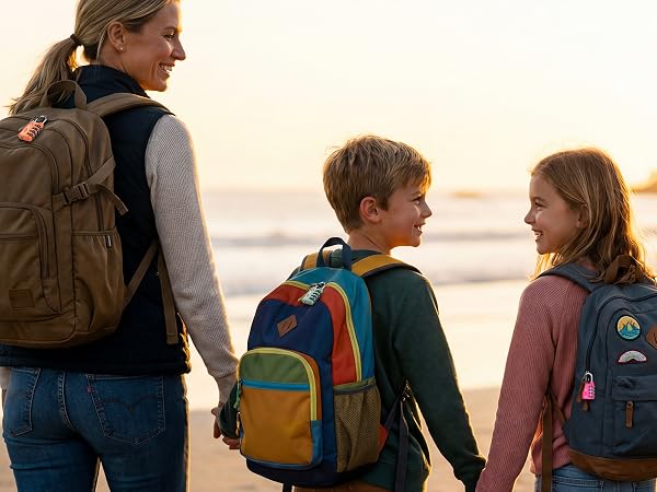 Backpack luggage locks for travel, school and outdoor use from Forge