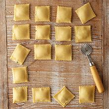 homemade ravioli