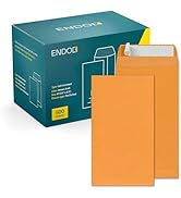 #7 Money Envelopes for Cash - 500 Pack - Brown Envelopes Self Seal - Cash Envelopes Peel & Seal -...