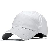 Mens Waterproof Baseball Cap Womens Rain Hat Foldable Outdoor Running Sun Fishing hat