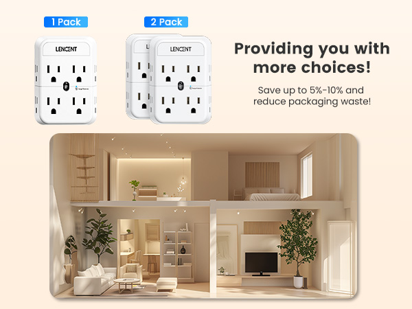 2 to 3 prong outlet adapter