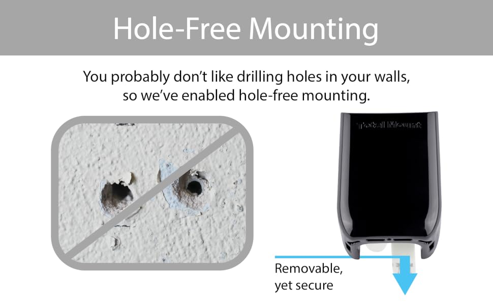 TotalMount Hole-Free Remote Holder - Medium