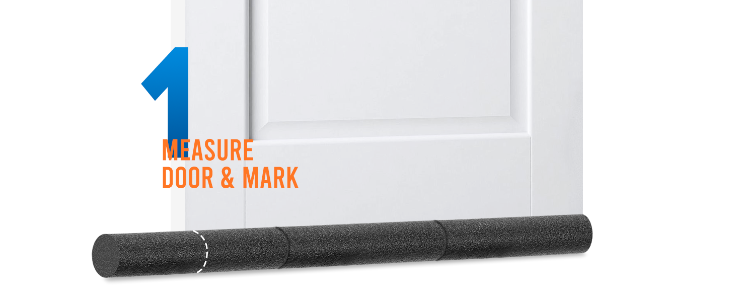 easy to stall 36 inch door draft stopper