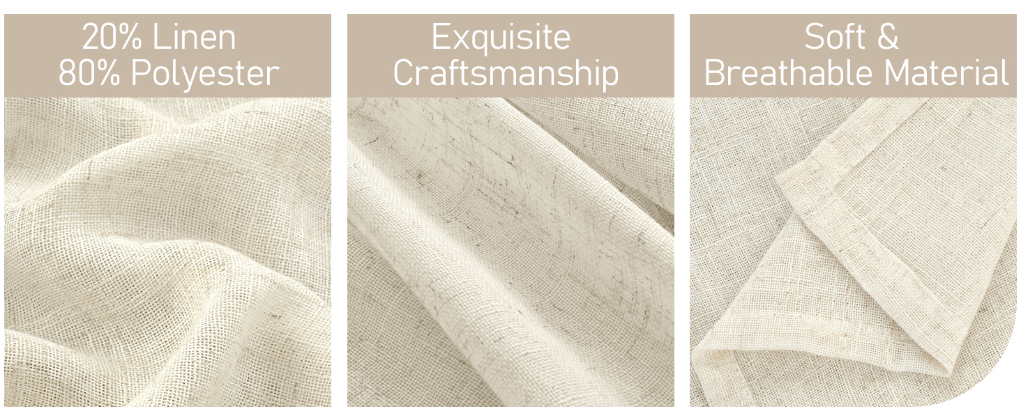 soft linen fabric