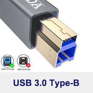 printer 3.0 cable, usb 3.0 cable a male to b male