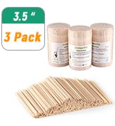 Long and strong wooden toothpick for appetizers