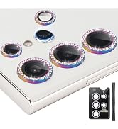 Zevytop Camera Lens Protector for Samsung Galaxy S25 Ultra, Individual Tempered Glass Aluminum Al...