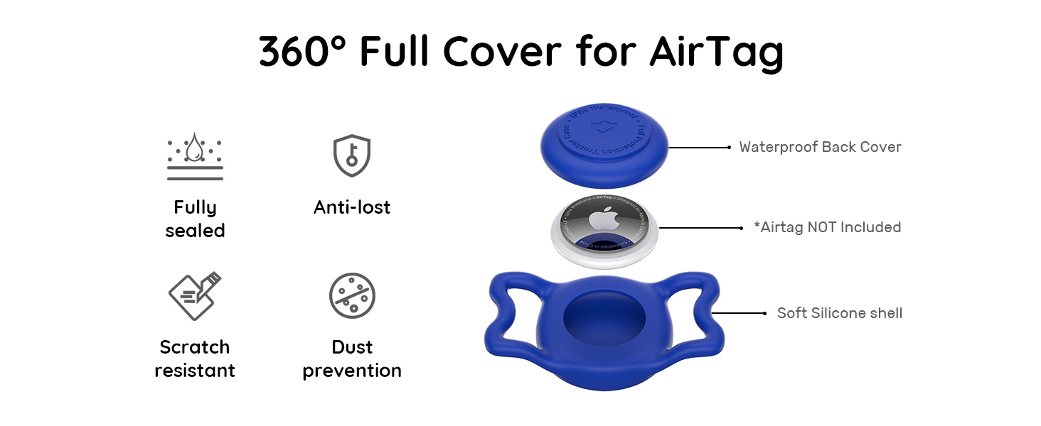 360° Full Cover for AirTag