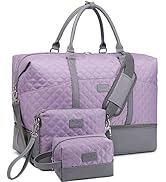 Weekender Bags for Women with Toiletry Bags Large Overnight Bags Travel Duffel Bag Carry On Shoul...