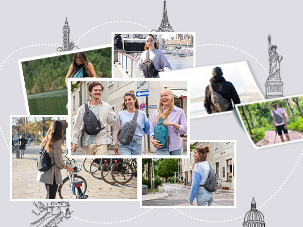 travel sling bag for women