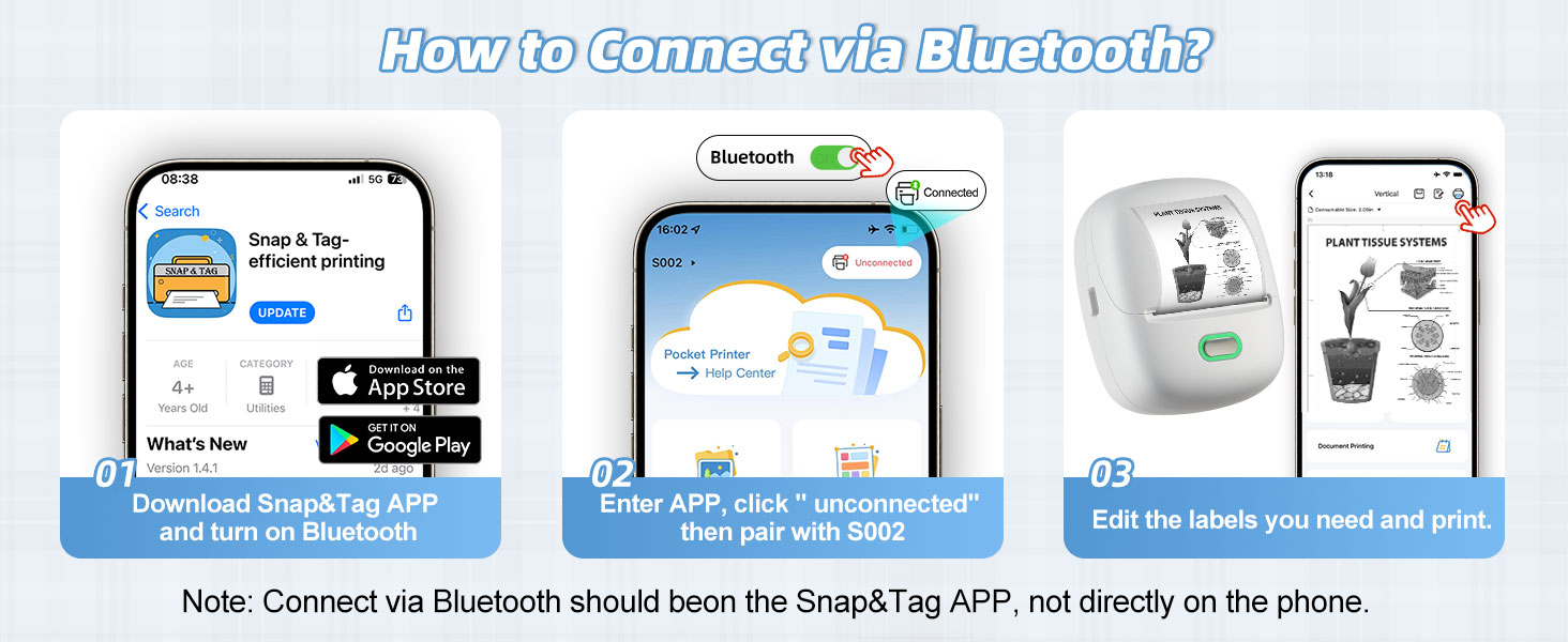 Bluetooth connect