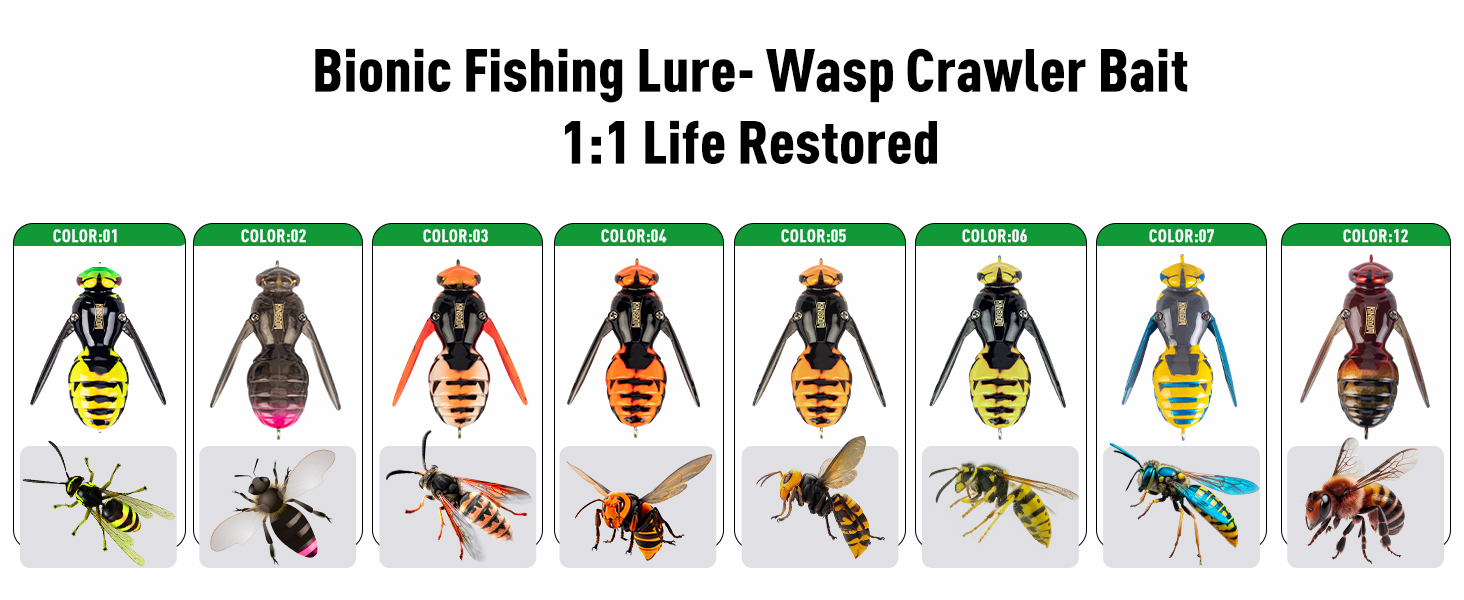wasp crawler lure