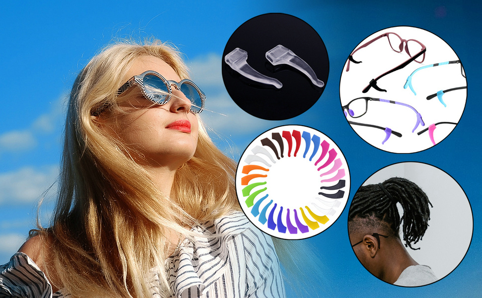 Anti - Slip Comfortable Silicone Elastic Eyeglasses Retainers