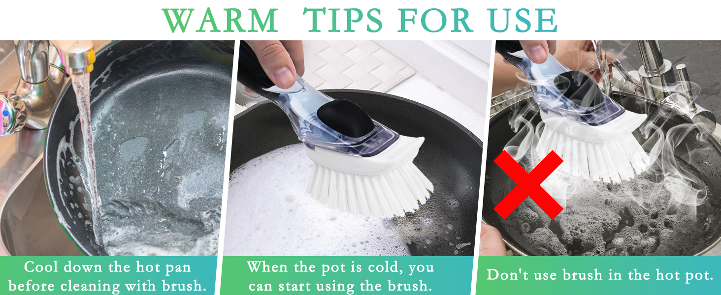 dish brush replacement head