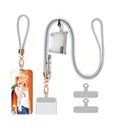 Adjustable Cell Phone Lanyard Crossbody with Detachable Wallet