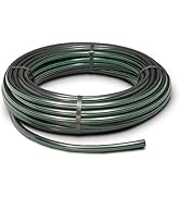 Rain Bird T63-100 Drip Irrigation 1/2" (0.634" OD) Blank Distribution Tubing, 100' Roll, Black