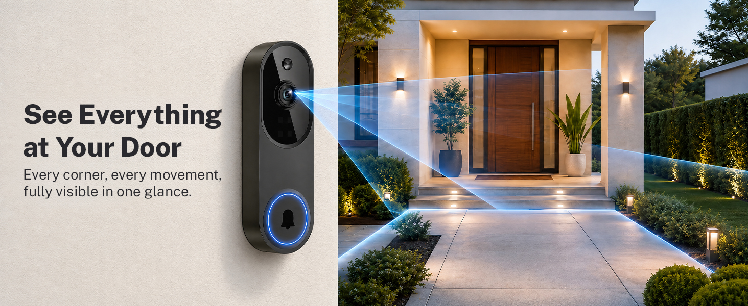 Doorbell Camera, Wireless