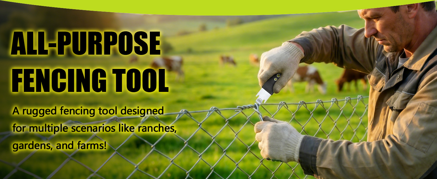 Black Fence Wire Twister