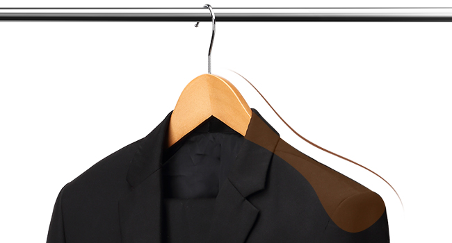 wooden hangers