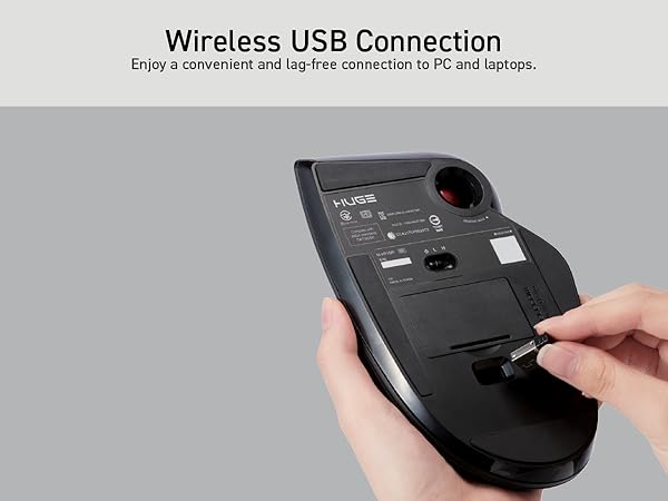 Huge Trackball USB Connection
