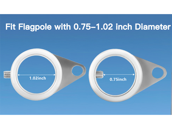 1 inch flagpole ring