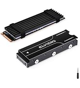 ELUTENG M.2 2280 Heatsink for PS5/PC Double-Sided Heat Sink Alloy Aluminum NGFF NVME Cooling Sink...