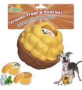 JoyBruko Frozen Treat Interactive Dog Toys for Aggressive Chewers | No Oil Needed/Smooth Screwing...