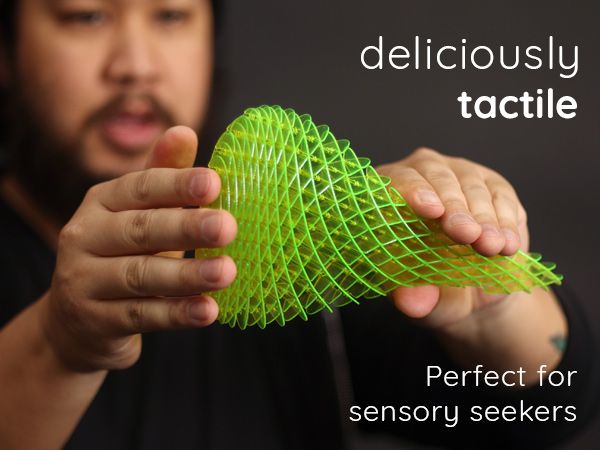 3D Sensory Fidget Toy Stretchy Slug Worm