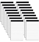 16 Pack Note Pads 3 x 5 Inch small notepads for Business Office Legal Pads, White Small Notepads ...