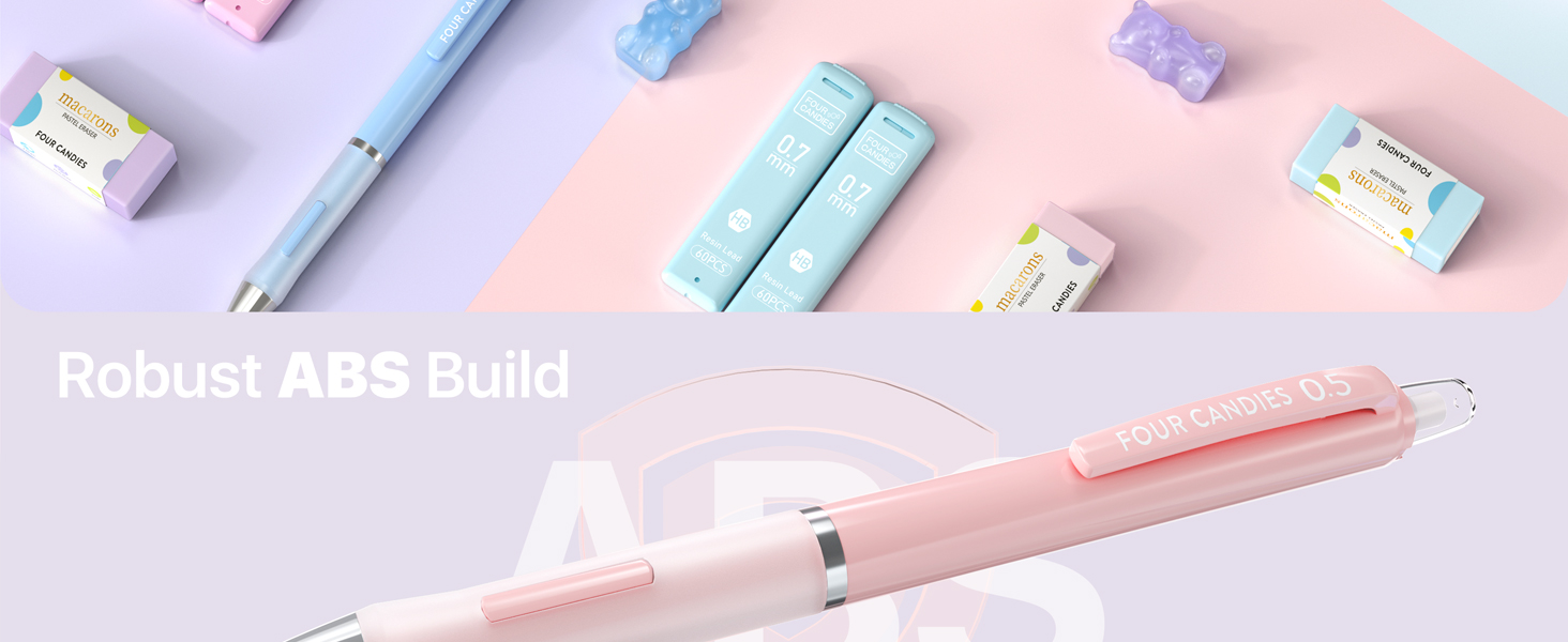 Four Candies Cute Mechanical Pencils