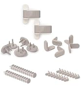 Ubbi Safety Bundle, Safeguarding and Baby Proofing Set, Includes 36 Outlet Covers, 16 Table Corne...