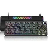 Womier M68HE PRO 60% Percent Keyboard Rapid Trigger, Hall Effect Topographic Gaming Keyboard, Wir...