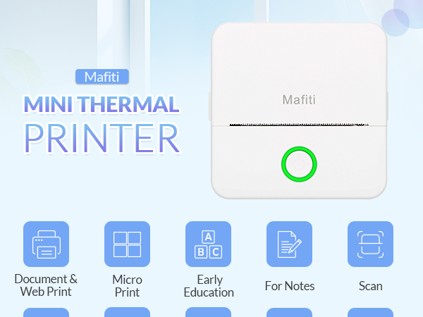 mini thermal pocket printer