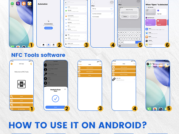 HOW TO USE IT ON ANDROID AND IOS