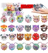 25 Pack Pop Party Favors for Kids,3D Pop Animals Fidget Toys,Birthday Party Favors,Goodie Bag Stu...