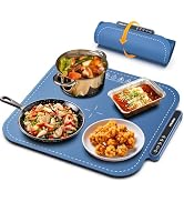 iTRUSOU Electric Warming Tray - Full Surface Heating,Rollable & Portable,Premium Silicone Nano-Ma...