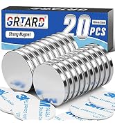 Grtard Rare Earth Magnets, Super Strong Neodymium Disc Magnets, Strong Magnet with Double-Sided A...